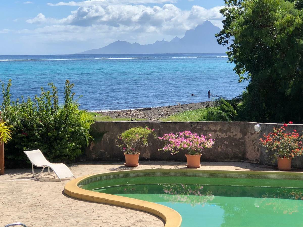 Hôtel Bord De Mer - 90M2 - Acces Prive Plage Et Lagon à Paea Extérieur photo