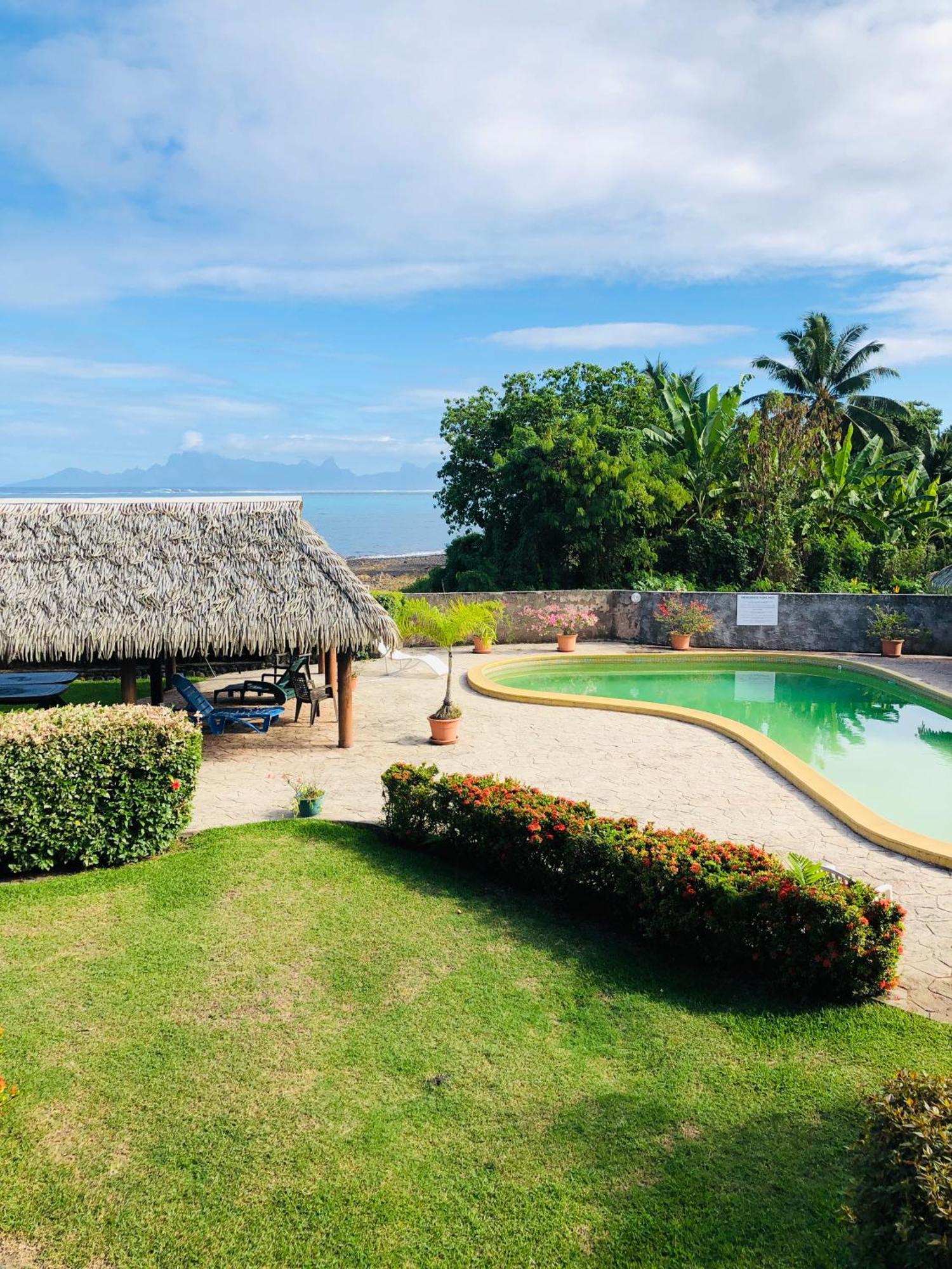 Hôtel Bord De Mer - 90M2 - Acces Prive Plage Et Lagon à Paea Extérieur photo